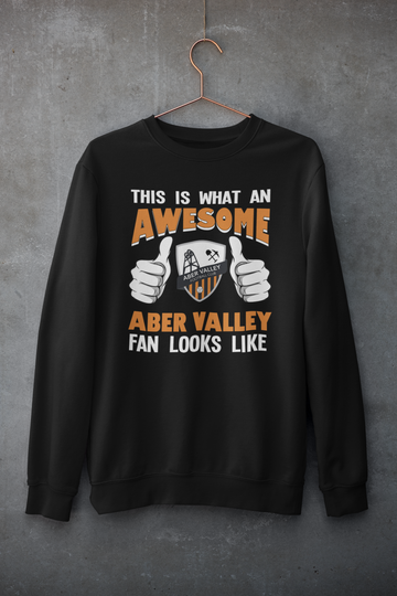 This Is What An Awesome Aber Valley Player Looks Like Sweatshirt For Adults & kids