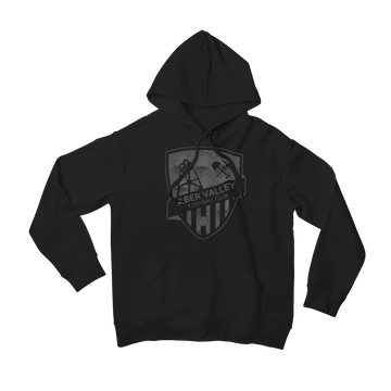 Aber Valley Faded Retro Badge Hoodie For Adults & kids