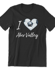 I Love Aber Valley T-Shirt For Adults, kids & Babies