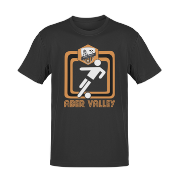 Aber Valley Retro Stick Player T-Shirt For Adults, kids & Babies